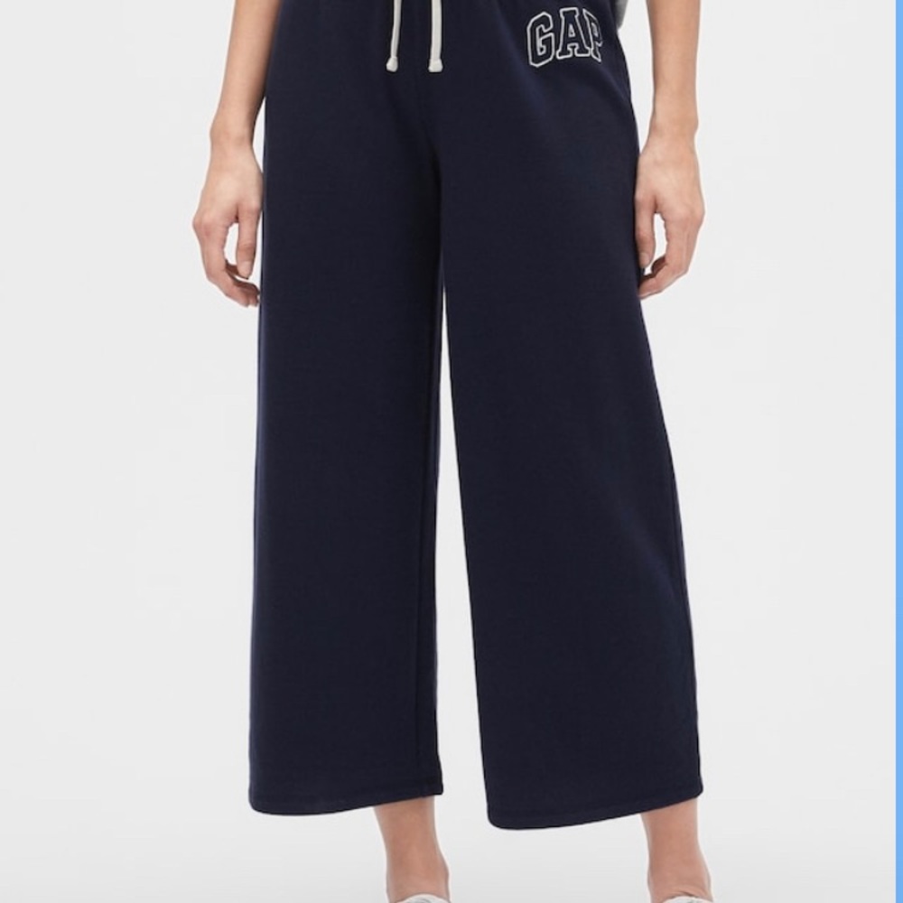 Gap Logo Wide Leg Sweats